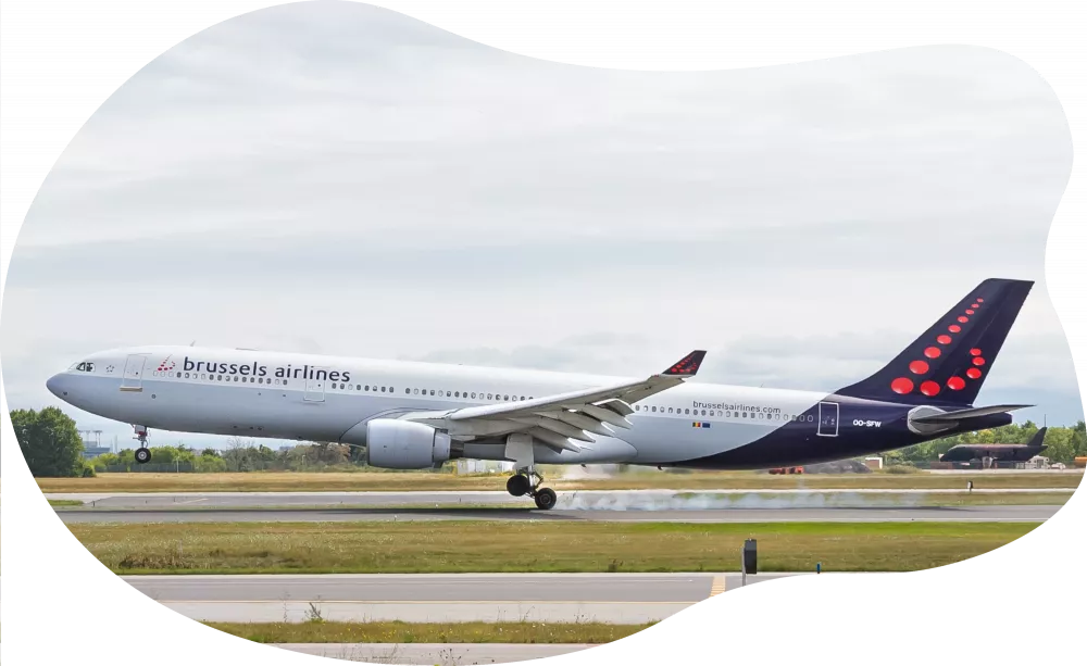 Despăgubiri pentru zborul anulat al Brussels Airlines
